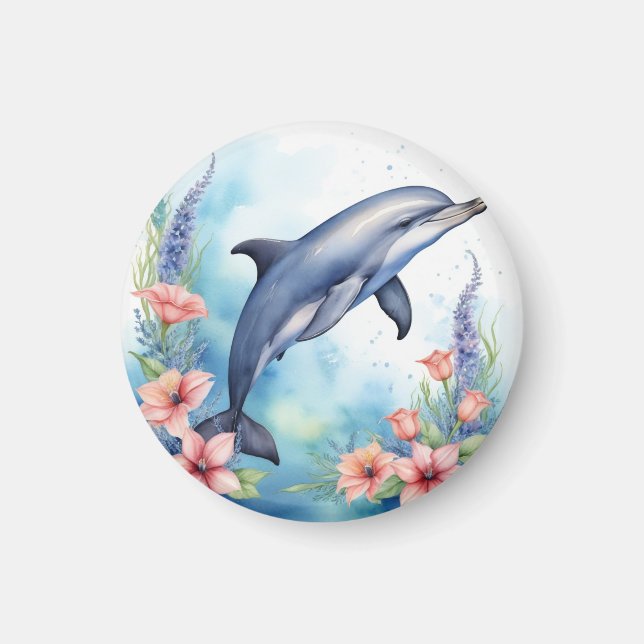 Sea Dolphin Magnet (Front)