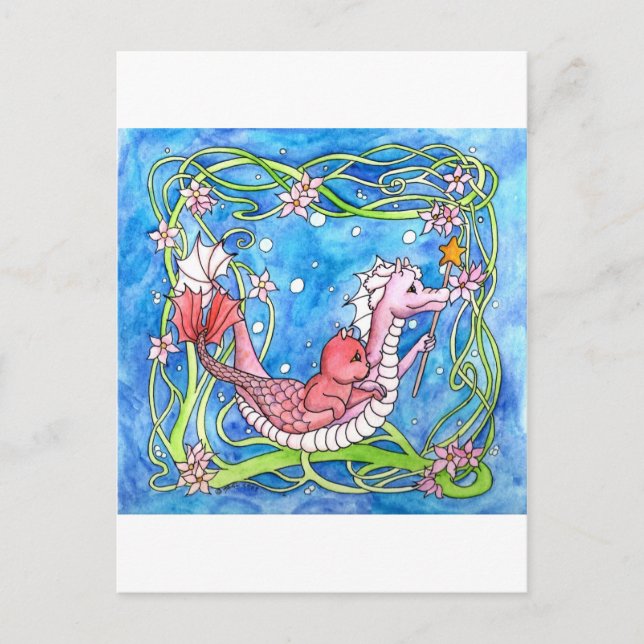 Sea Dragon Quest Postcard (Front)