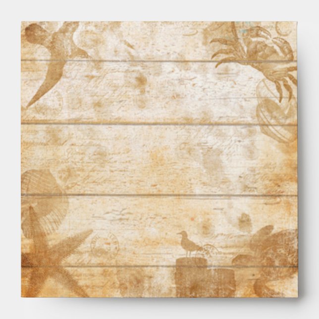 Sea Envelope (Square) (Front)