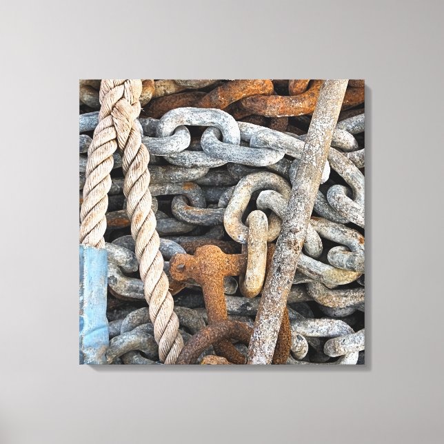 SEA FISHING CANVAS PRINT (Front)
