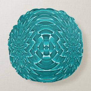 Sea Flowers..... Round Pillow