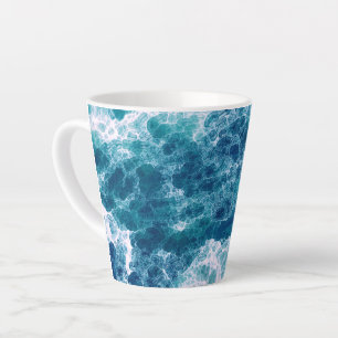 Sea Foam   Latte Mug