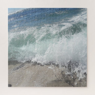 Sea Foam Ocean Waves  Jigsaw Puzzle
