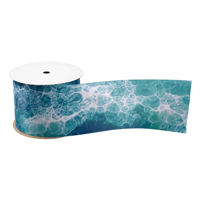 Sea Foam Satin Ribbon (Spool)