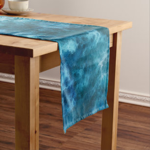 Sea Foam Short Table Runner