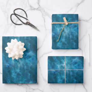 Sea Foam Wrapping Paper Sheet