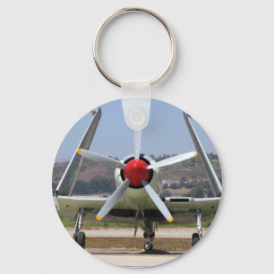 Sea Fury Wings Folded Keychain