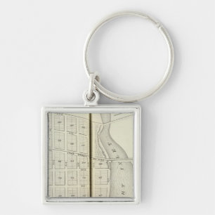Sea Girt and Spring Lake Beach, Monmouth County Keychain
