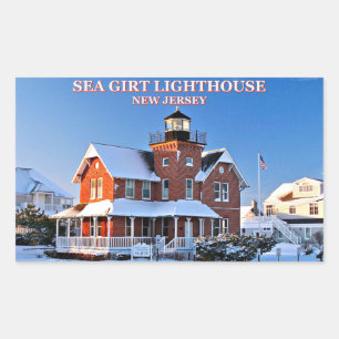 Sea Girt Lighthouse, New Jersey Stickers