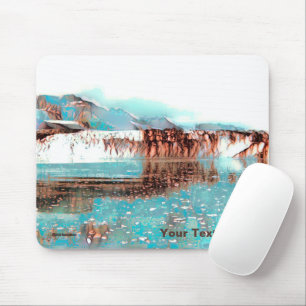 Sea Glacier Mouse Pad