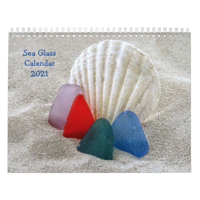 Sea glass calendar - 2021 (Cover)