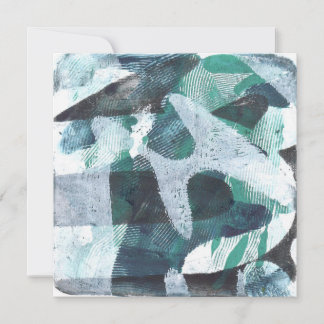 Sea Glass Current gelprint