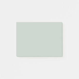 Sea Glass Green Solid Color Post-it Notes
