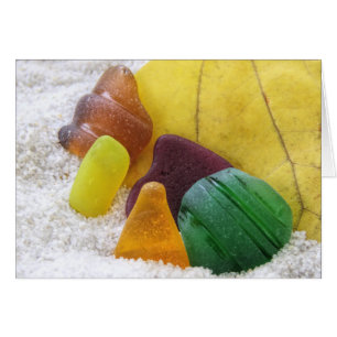 Sea Glass in fall colors