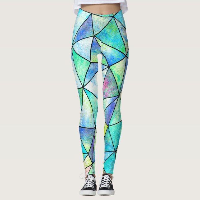 Sea Glass Leggings (Front)