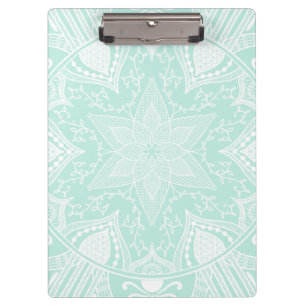 Sea Glass Mandala Clipboard