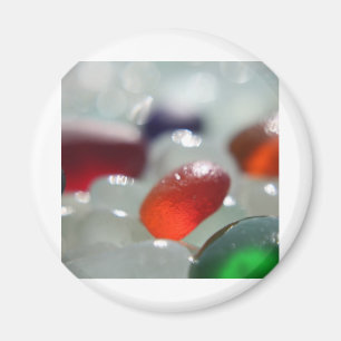 Sea Glass Orange Magnet