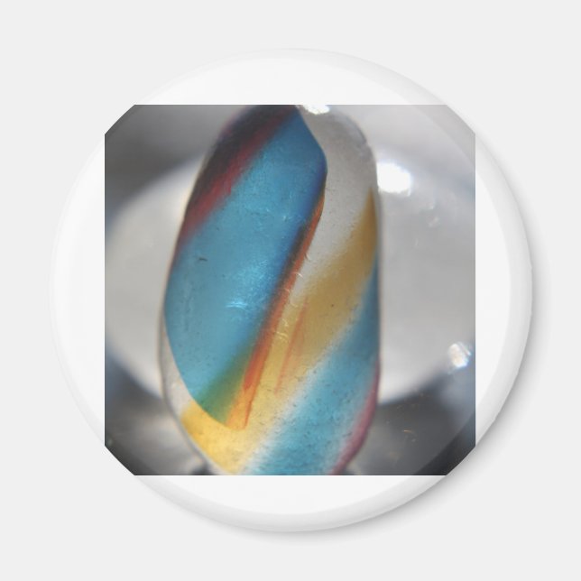 Sea glass Rainbow Magnet (Front)