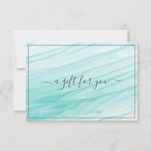 Sea Glass Tides   Ocean Blue   Gift Certificate