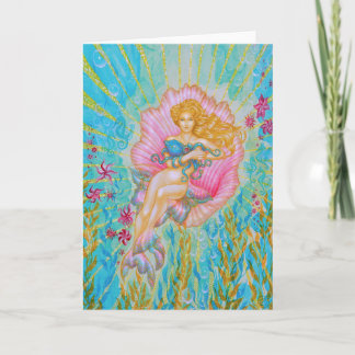 Sea Goddess by Virgo Paraiso Card