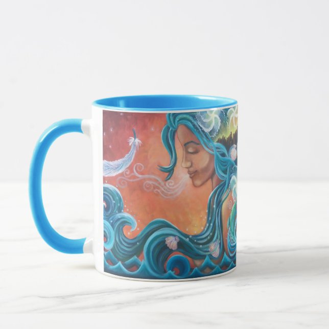 Sea Goddess Mug  (Left)