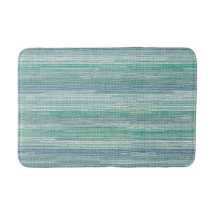 Sea Grass Turquoise Beach Texture Medium Bath Mat
