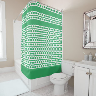 Sea Green and white Modern bubble Waves