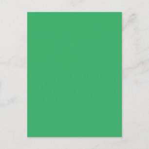Sea Green #EEAD65, Aqua Forest Holiday Postcard