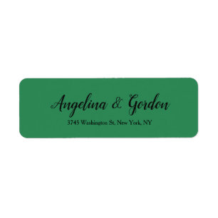 Sea Green Mariage Professional Élégante écriture m