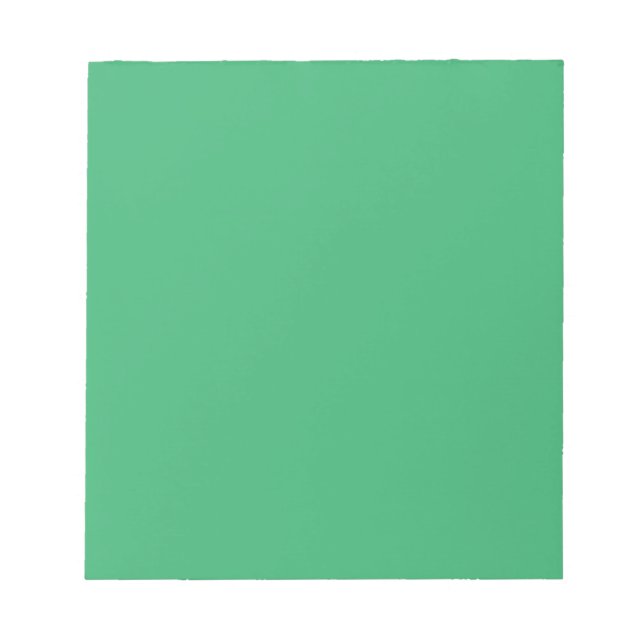 Sea Green Notepad (Front)
