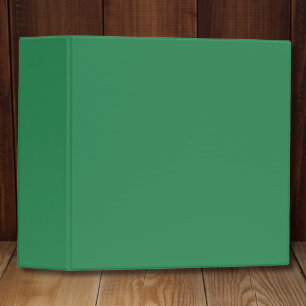 Sea Green Solid Colour Classic Binder