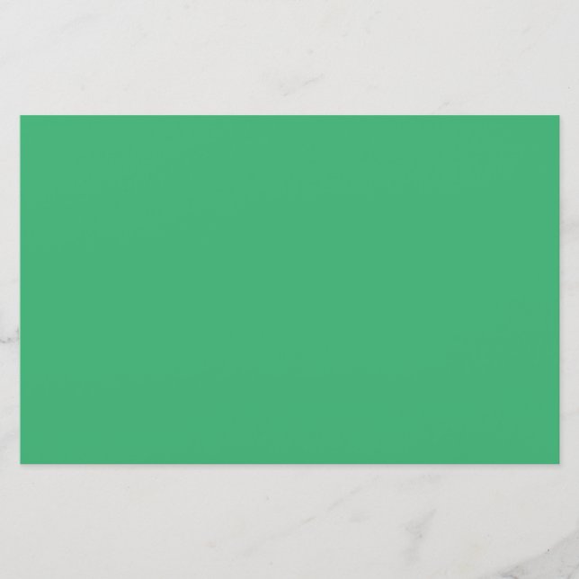 Sea Green Stationery (Front)