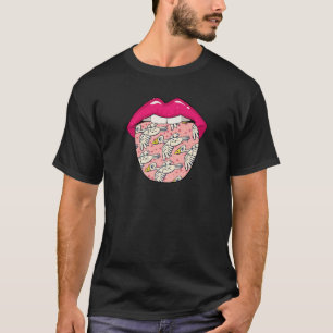 Sea Gull Lips  Seabird Wildlife Seagull T-Shirt
