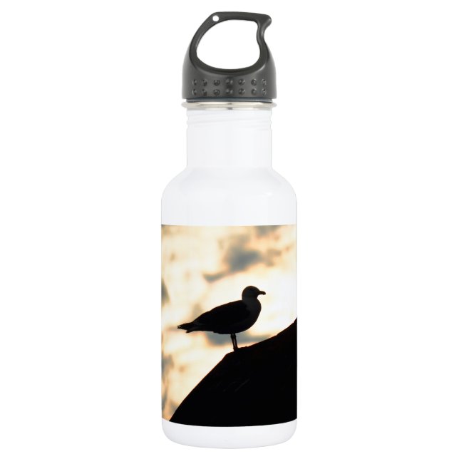 Sea Gull Sunset 532 Ml Water Bottle (Front)