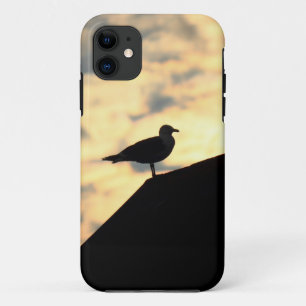 Sea Gull Sunset iPhone 11 Case