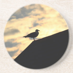 Sea Gull Sunset Coaster