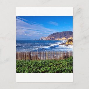 Sea Half Moon Bay California Postcard