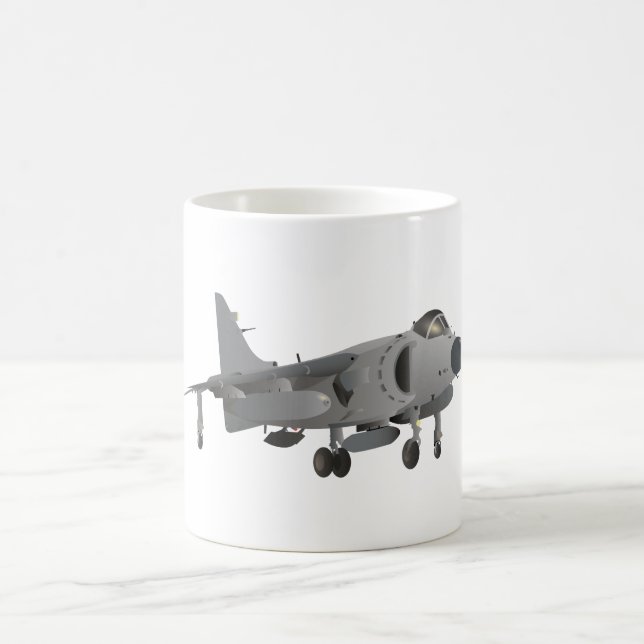 Sea Harrier Jet Fighter Coffee Mug (Center)