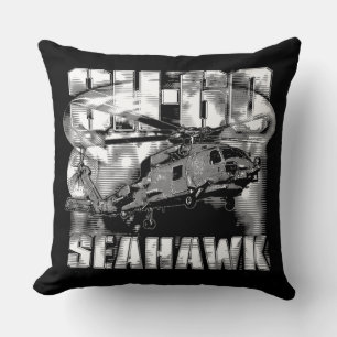 Sea hawk throw pillow
