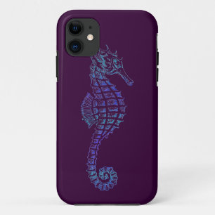 Sea Horse Art sur iPhone 5 Coque pour enfants