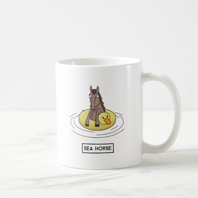 Sea Horse Coffee Mug (Right)