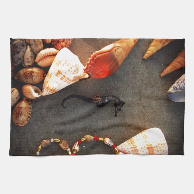 Sea Horse Kitchen Towel (Horizontal)