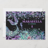 *~* Sea Horse Mermaid's Tail Magical Birthday
