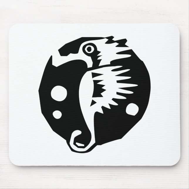 Sea horse mouse pad (Front)