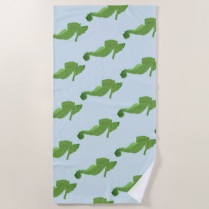 Sea horse, Sea life Beach Towel