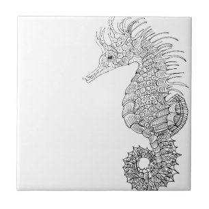 Sea Horse Tile
