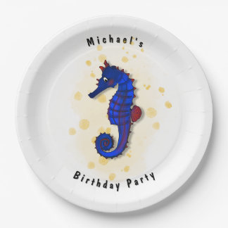 Sea HorseParty Paper Plate