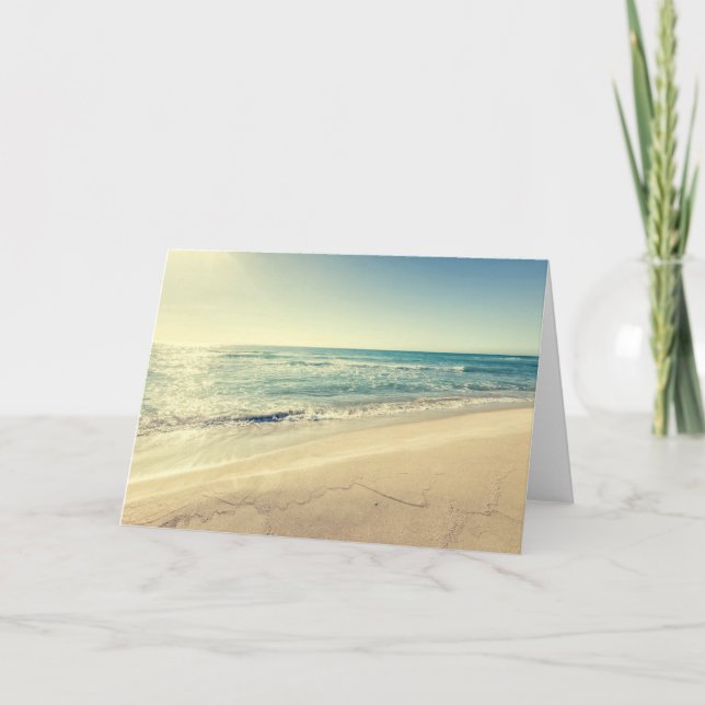 Sea in Winter Card (Front)