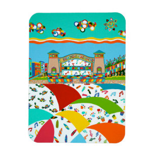 Sea Isle Band Shell Photo Magnet