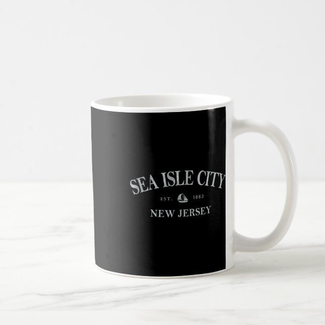 Sea Isle City New Jersey _ Sea Isle City Nj Sailbo Coffee Mug (Right)